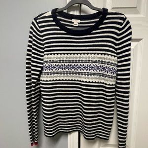 J.Crew Striped Sweater